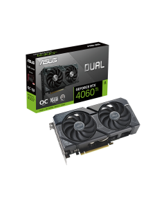 ASUS DUAL-RTX4060TI-O16G Dual OC GeForce RTX 4060 Ti 16GB GDDR6 DLSS3