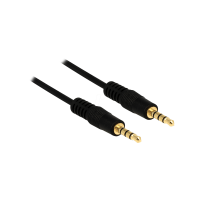 Delock 5m Jack Összekötő Fekete 85699