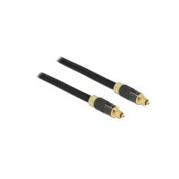 Delock 3m Toslink összekötő fekete 86594