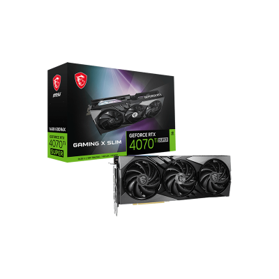 MSI GAMING X SLIM GeForce RTX 4070 Ti SUPER 16GB GDDR6X DLSS3