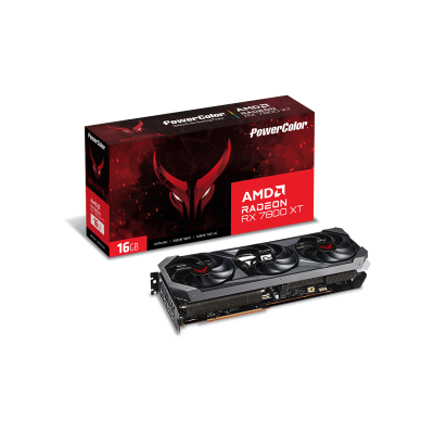 PowerColor RX 7800 XT 16G-E/OC Radeon RX 7800 XT 16GB GDDR6 Red Devil