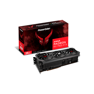 PowerColor RX7900XTX 24G-E/OC Radeon RX 7900 XTX 24GB GDDR6 Red Devil