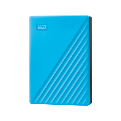 WD My Passport 4TB 2.5" USB 3.1 Kék WDBPKJ0040BBL-WESN