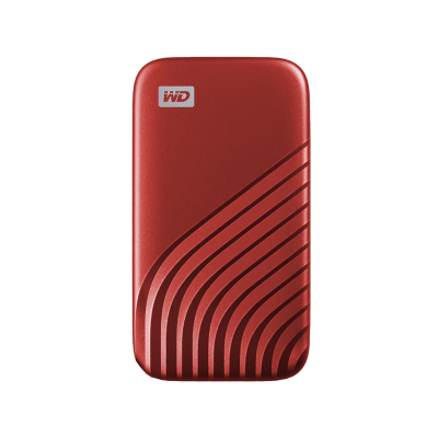 WD 1TB My Passport SSD USB 3.2 + USB 3.2 Type C Piros WDBAGF0010BRD-WESN