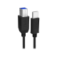 Club 3d 1m USB 3.1 Type C USB 3.1 Type B Átalakító Fekete CAC-1524
