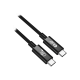 Club 3d 2m USB 4.0 Type C Összekötő Fekete CAC-1578